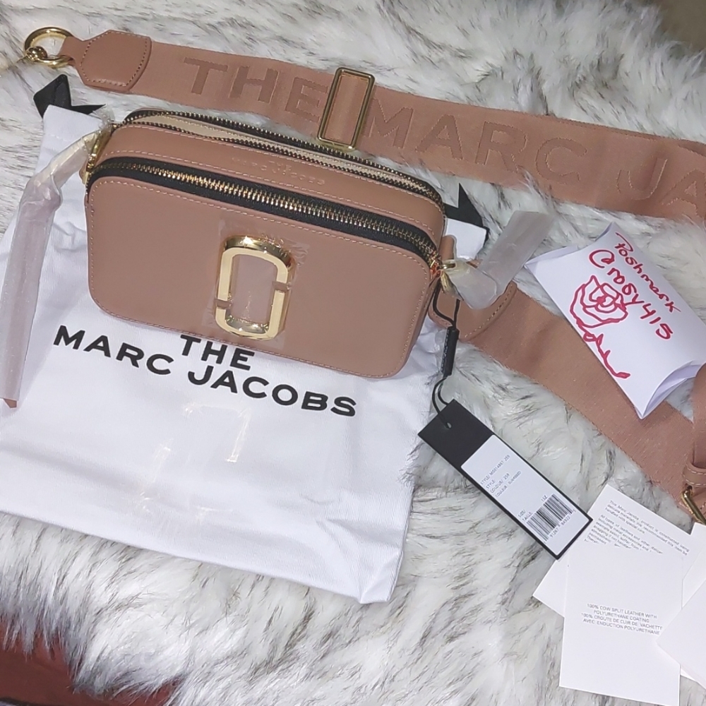 New🍑Marc Jacobs The Snapshot crossbody bag camera bag travel bag - Picture 4 of 16